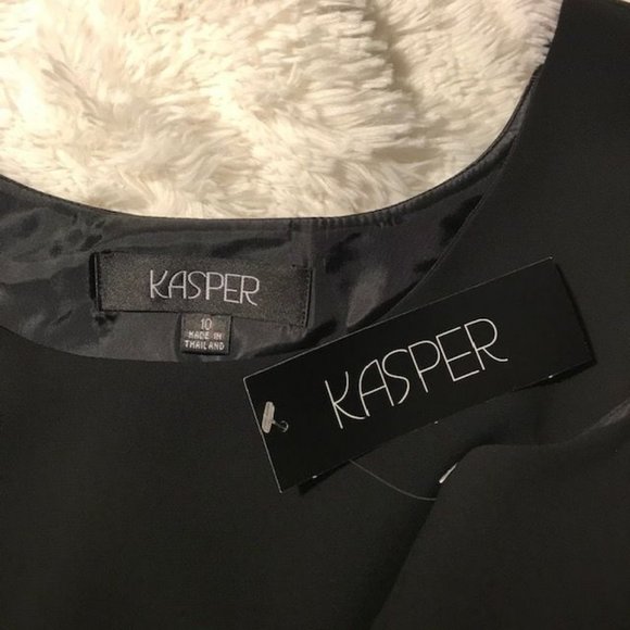 Kasper Microfiber Scoop Neck Classic Shell - Picture 9 of 10